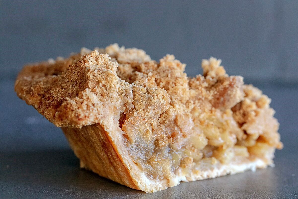 Apple pie at Apple Annie's